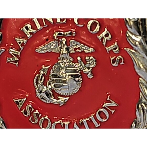 🔥 RARE NYPD Marine Corps Association Challenge Coin USMC (1993-2012) 🔥 - Picture 4 of 10